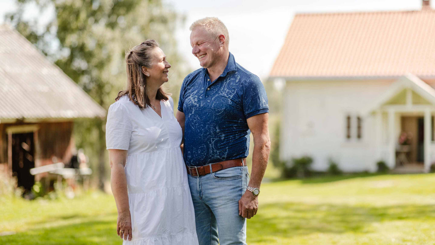Lars og Marianne arvet småbruksdrømmen