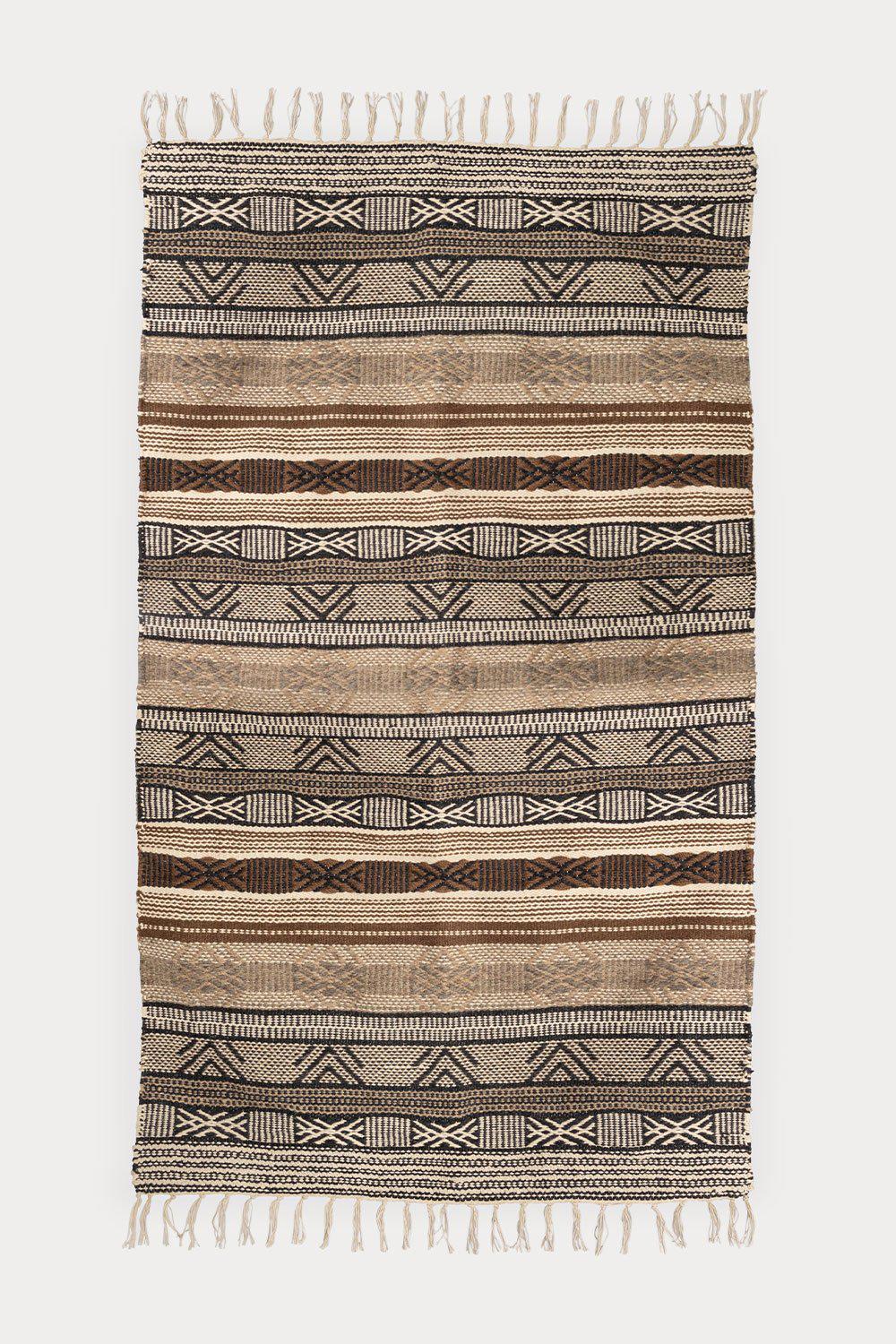 Gulvteppe vevd ull - Halvor Bakke Cabin Collection 80x120 cm Lama Interiør