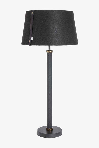 Lampeskjerm lin, svart - Halvor Bakke Lama Interiør