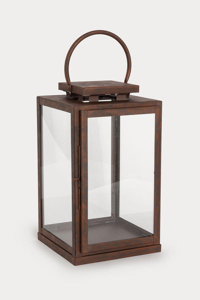 Lanterne rustet metall - Halvor Bakke Cabin Collection 36 cm Lama Interiør
