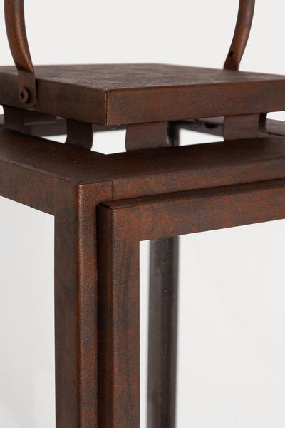 Lanterne rustet metall - Halvor Bakke Cabin Collection Lama Interiør