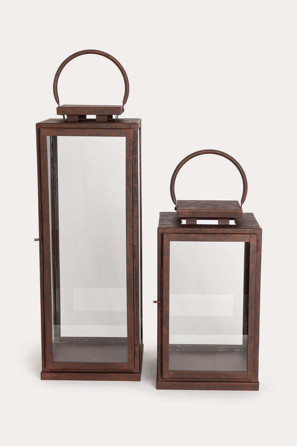 Lanterne rustet metall - Halvor Bakke Cabin Collection Lama Interiør