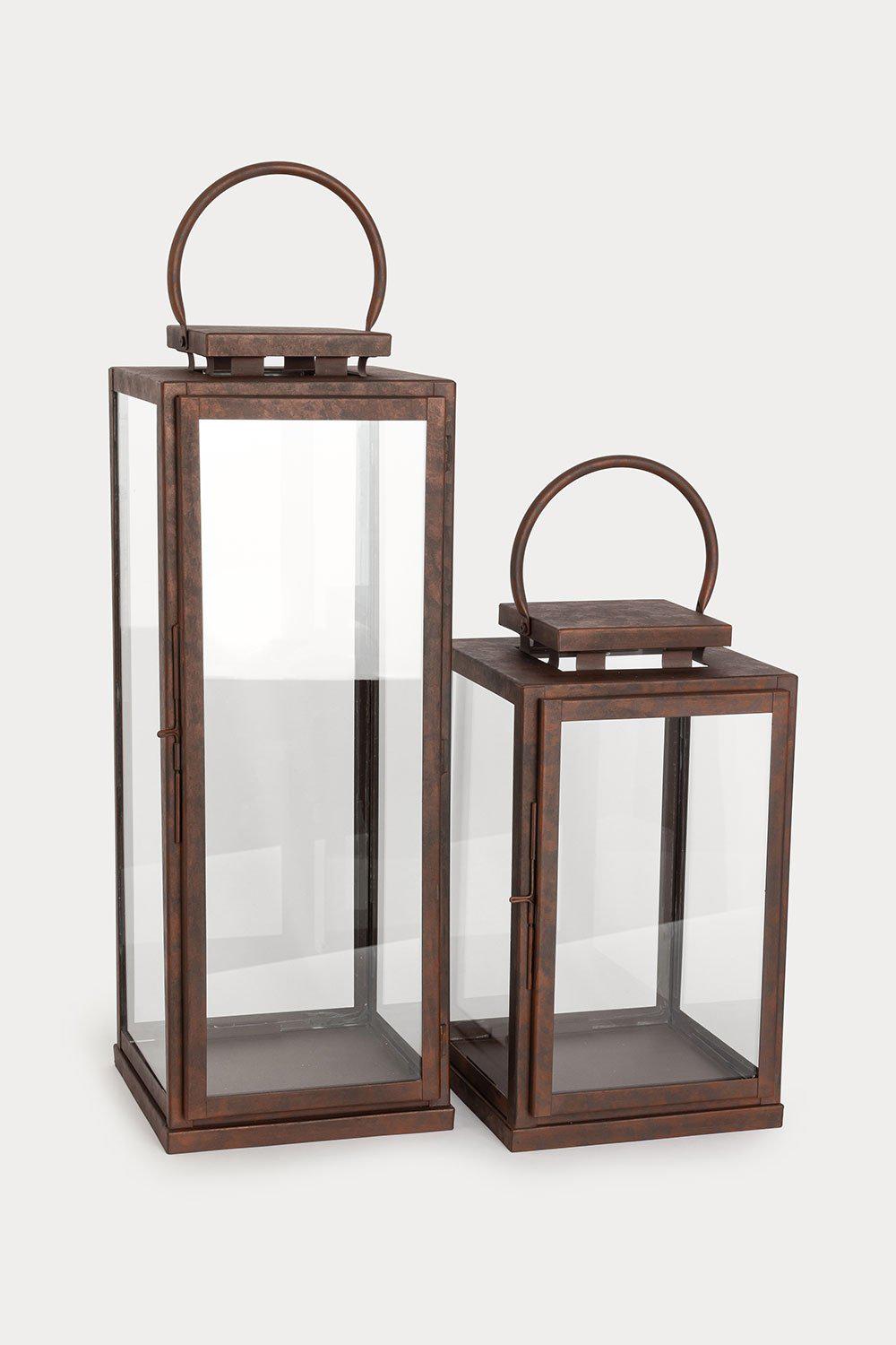 Lanterne rustet metall - Halvor Bakke Cabin Collection Lama Interiør