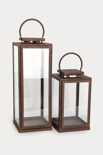 Lanterne rustet metall - Halvor Bakke Cabin Collection Lama Interiør