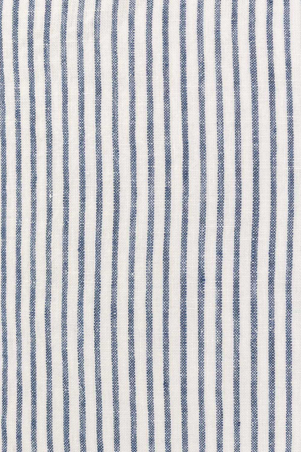 Linpute med tynne striper, Blå - Halvor Bakke Lama Interiør