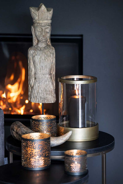 Lyslykt Glass/messing - Halvor Bakke Cabin Collection Lama Interiør