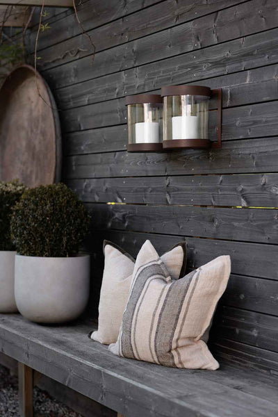 Nordseter vegglykt rustet metall - Halvor Bakke Cabin Collection Lama Interiør