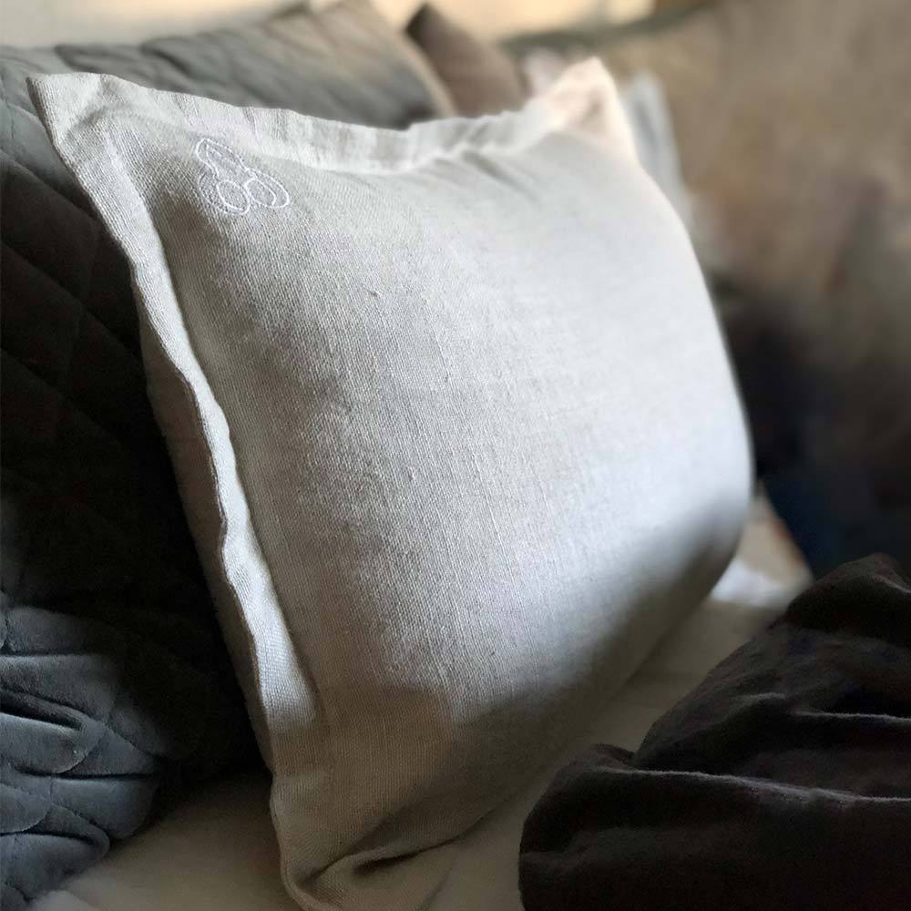 Putetrekk grov lin, Natur - Aina Sollie Steen Lama Interiør