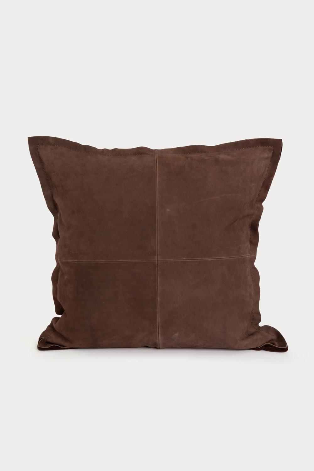 Putetrekk semsket skinn, Brun - Halvor Bakke Cabin Collection Lama Interiør
