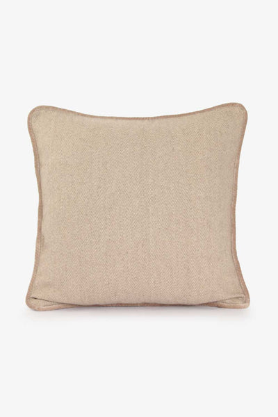 Putetrekk ull fiskeben, Beige Lama Interiør