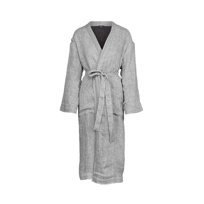 Spa morgenkåpe - Maggy Light grey M/L Lama Interiør
