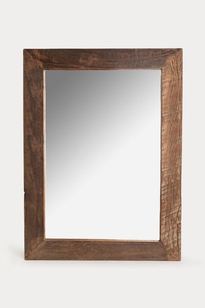 Speil med rustikk treramme - Halvor Bakke Cabin Collection Naturbrun Lama Interiør