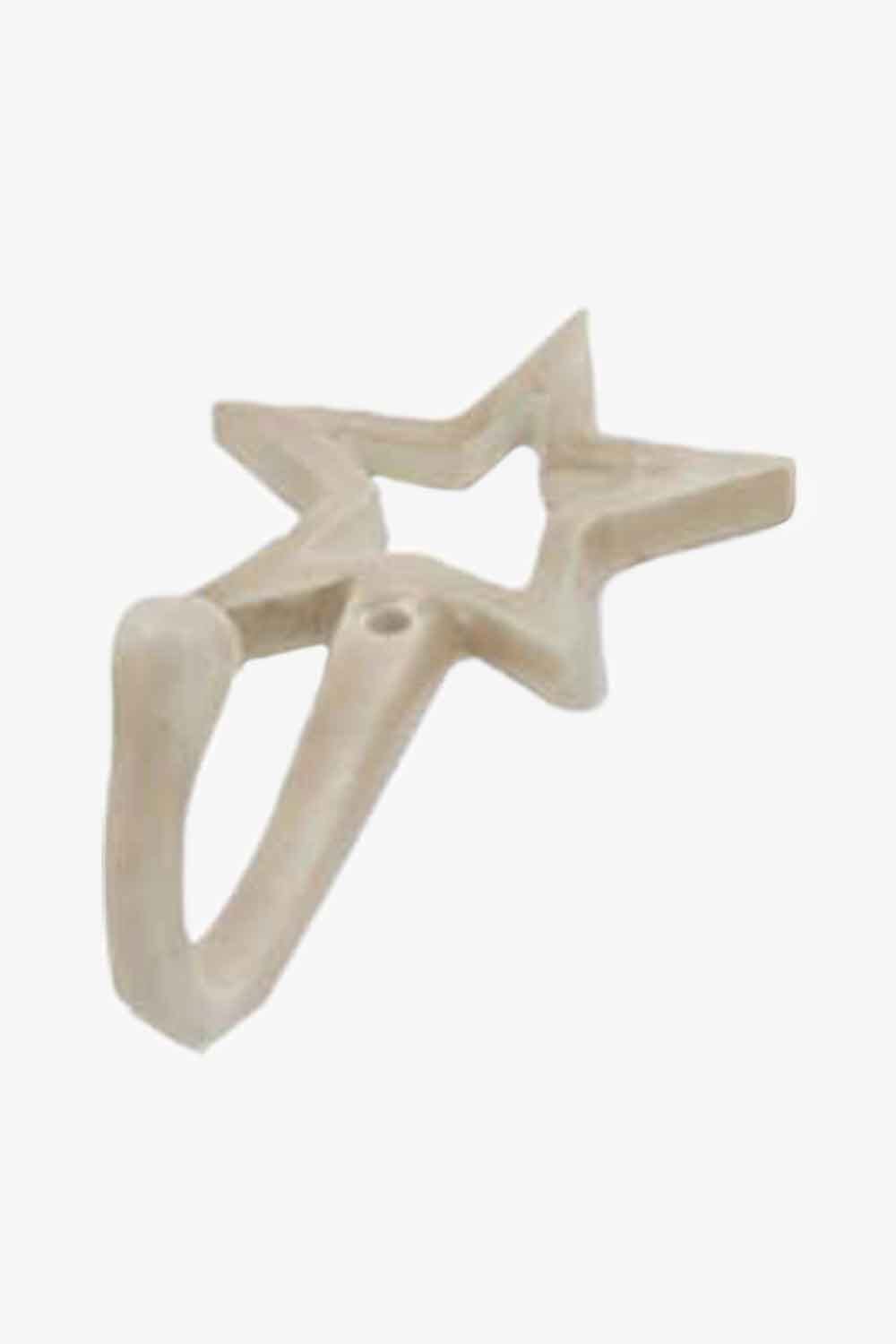 Stjernekrok emalje, 6 stk. Beige Lama Interiør