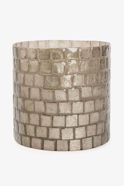 Telysholder capiz brick, Nougat - Halvor Bakke Stor Lama Interiør