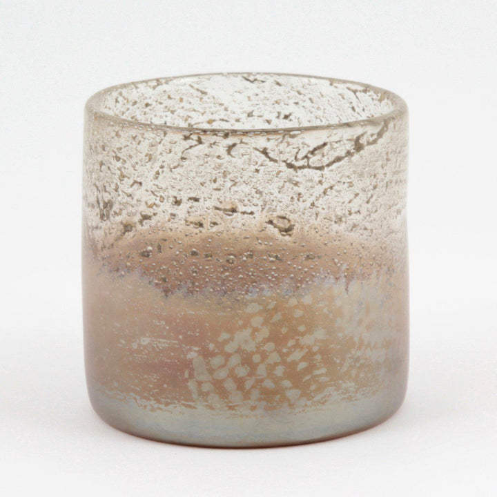 Telysholder/vase glass, Bronze 10x10 cm Lama Interiør