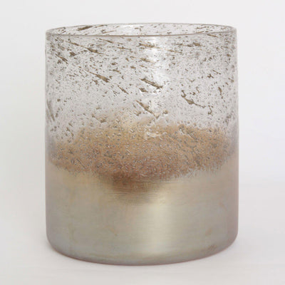 Telysholder/vase glass, Bronze 20x18 cm Lama Interiør