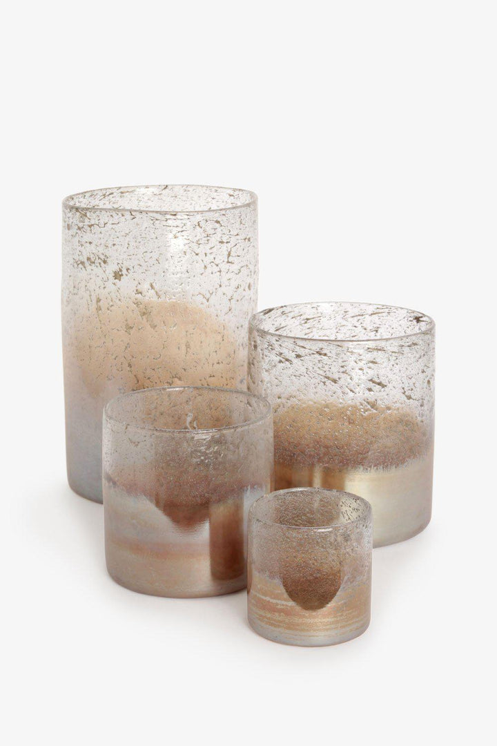 Telysholder/vase glass, Bronze Lama Interiør