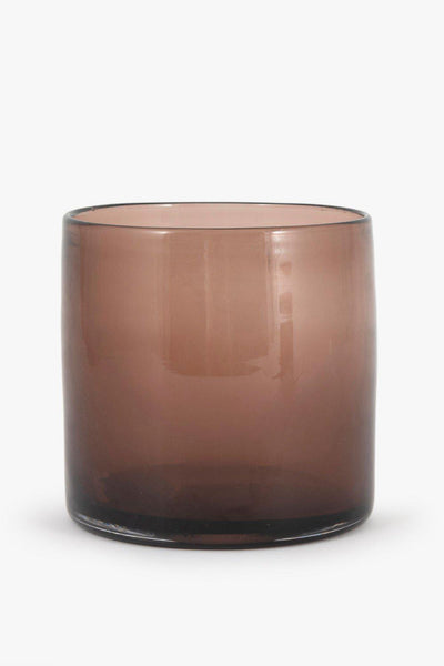 Telysholder/vase glass, Brun Lyslykt Lama Interiør