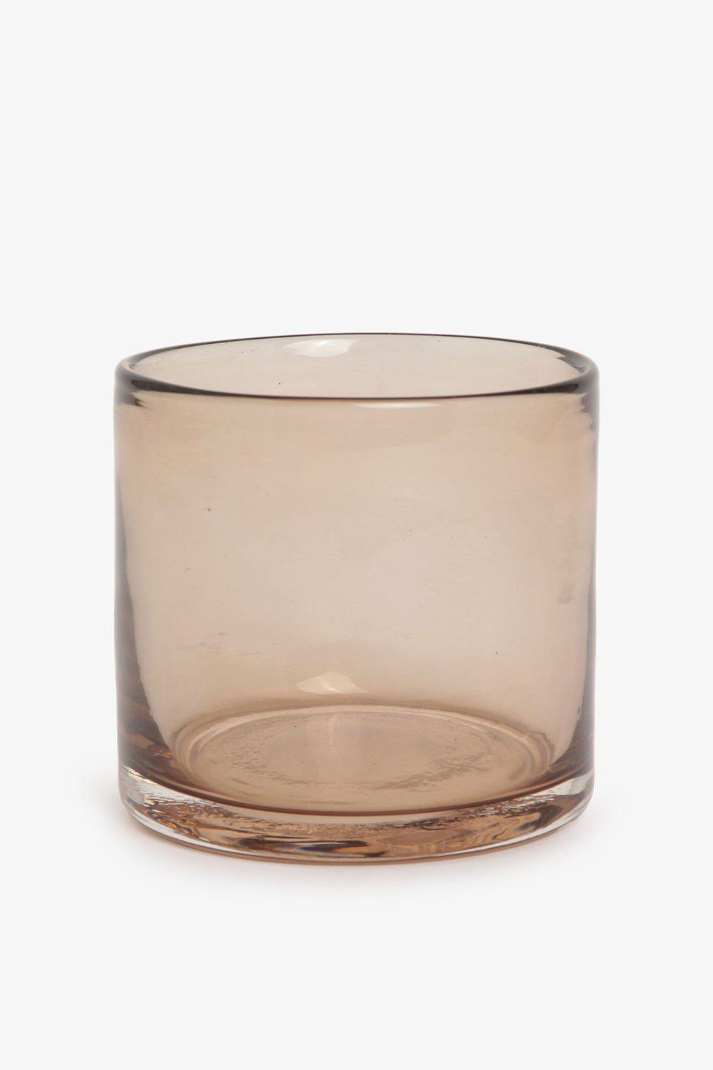 Telysholder/vase glass, Golden Telysholder Lama Interiør