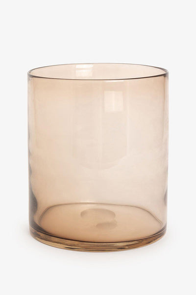 Telysholder/vase glass, Golden Vase Lama Interiør