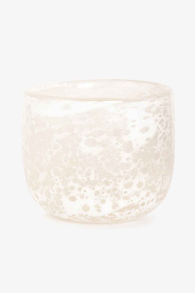 Telysholder/vase glass, Hvit boble Lyslykt Lama Interiør