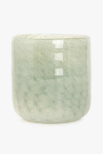 Telysholder/vase glass, Lys Oliven Lyslykt Lama Interiør