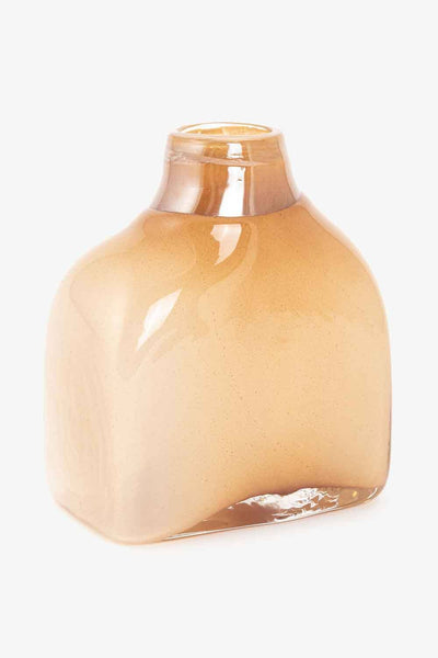 Vase, farget glass Beige Lama Interiør